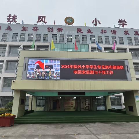 健康监测筑基石 守护成长绘未来——扶风小学学生常见病和健康影响因素监测与干预工作纪实