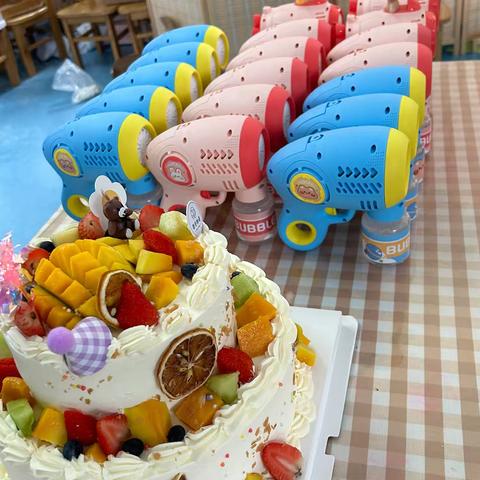 生日“童”聚，快乐共享   —— 东阳乡中心幼儿园集体生日会
