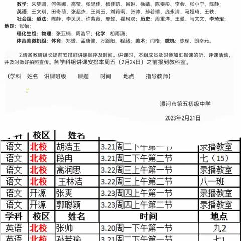 青春课堂展风采，蓄力成长向未来——漯河五中青年教师汇报课完美收官