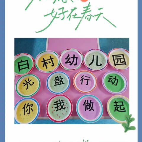 【光盘行动——不负“食”光】礼泉县西张堡镇白村幼儿园“光盘行动”主题活动