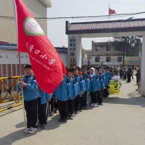 ＂继承革命遗志、传承红色基因＂记襄城区潼口小学学生参观杨威烈士纪念馆