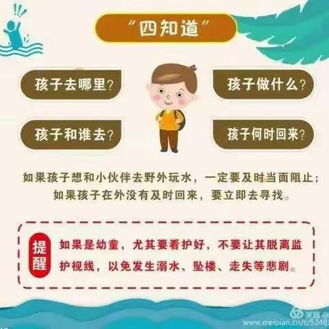 骆集乡王楼小学周末安全提醒