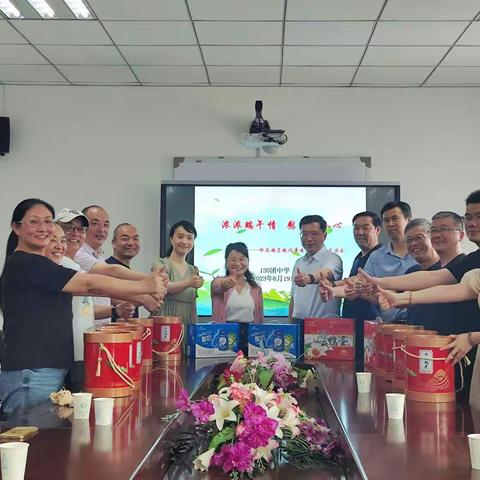 情系援疆教师 慰问温暖人心——第七师组织部副部长王星一行莅临130团中学慰问淮安援疆教师