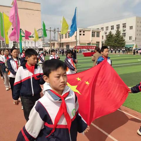 运动显激情  拼搏展风采——药惠银王中心小学春季运动会