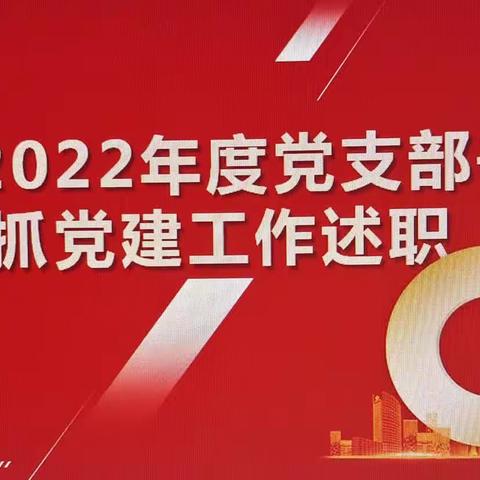 2022年度机关党支部书记抓党建工作述职