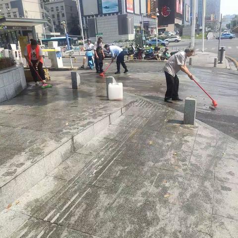 【左家塘街道长钢社区】守护蓝天 清油去污