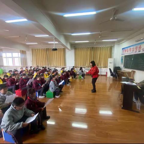 声随我动，“音”你精彩——渭滨区清姜小学合唱训练剪影