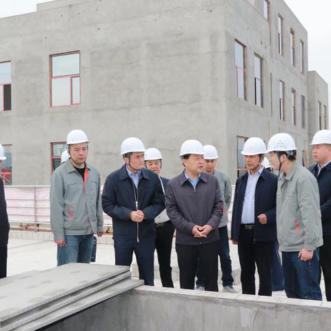 水务集团党委书记、董事长贺瑞林调研东北郊应急备用水源地项目建设进展情况