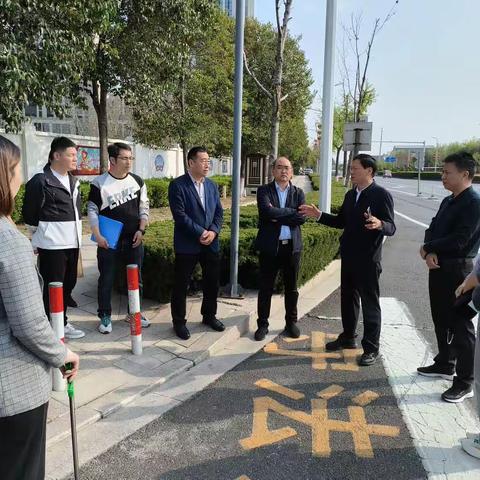 市城管局工作组到示范区调研指导城市管理工作