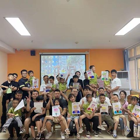 布瑞林特幼儿园大一班“爸气十足 “父”出真爱”主题活动
