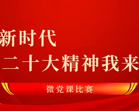 建功新时代·二十大精神我来讲—长岭中学2023年微党课比赛