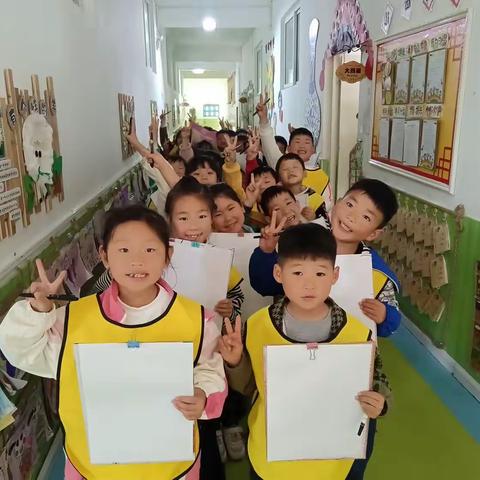 你好，山楂树——大四班户外美术活动