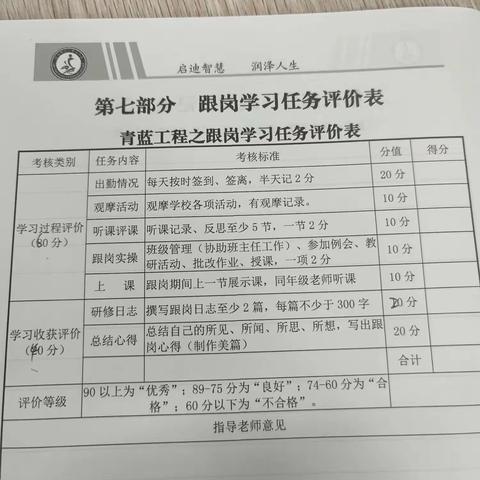 [党旗飘扬]+教师成长｜跟岗学习促提升，学无止境共成长