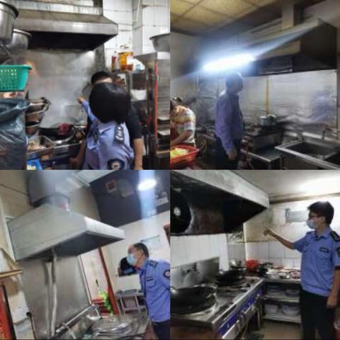 观澜街道持续组织开展油烟管道整治行动