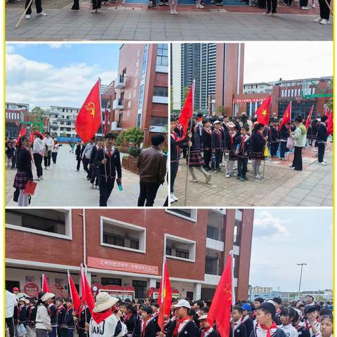 缅怀革命先烈，争做时代新人——乐平市第十二小学清明祭扫活动