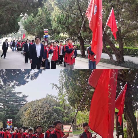 “清明祭英烈  共铸中华魂”——洛龙区安乐明德小学开展清明节祭奠英烈活动