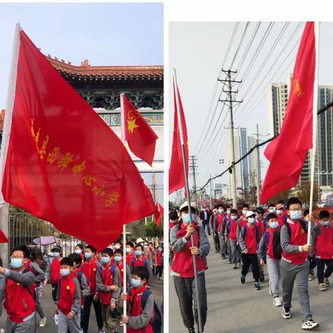 清明祭英烈   红色永传承——蕲春县横车镇西驿小学2023年清明祭扫活动