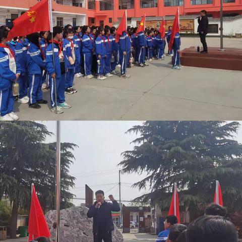 孟津区送庄镇中心小学——“弘扬传统，情系清明”主题教育活动