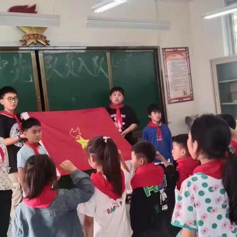 迎“六一”少先队入队仪式——周桥小学