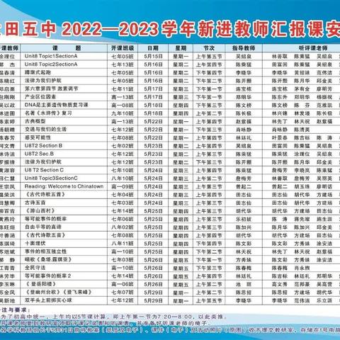 展教学风采，促新秀成长一新老师公开课