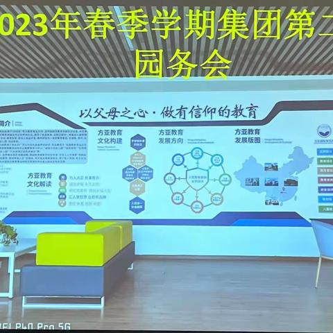 心有所向，行动有力量——2023年春季学期第二次集团园务会