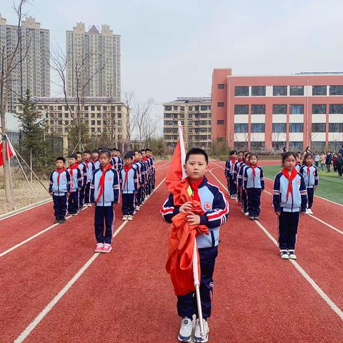 【清明寄哀思，争做好队员】——博雅小学第九周升旗仪式纪实