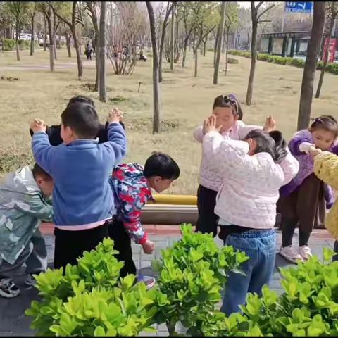 春暖花开🌸一切美好将会如约而至——浦西第一实验幼儿园 中一班