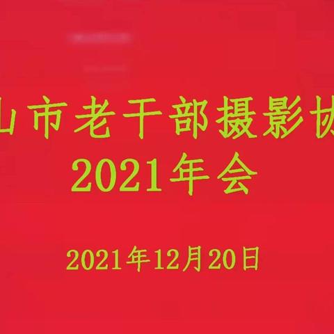 昆山市老干部摄影协会2021年会顺利召开