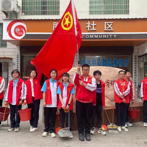 学雷锋，常宁八中在行动！