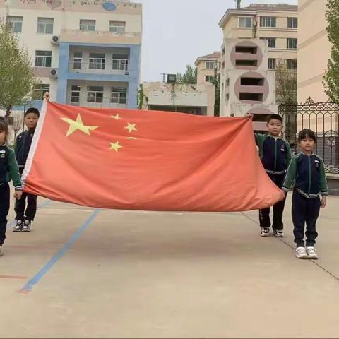 缅怀先烈，感恩美好—邹平市魏桥创业第七幼儿园清明节主题升旗仪式