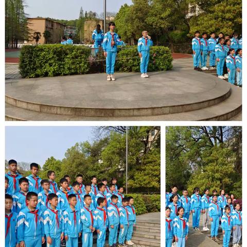 “春雨·清明·使命”——记南方一小第九周升旗仪式