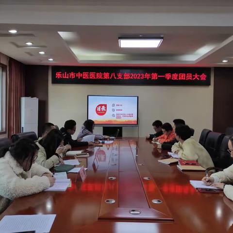 以青春之力，谱奋斗之歌——第八团支部召开2023年第一季度团员大会