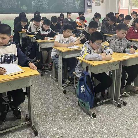 【关爱学生幸福成长】柴堡小学学生书法比赛