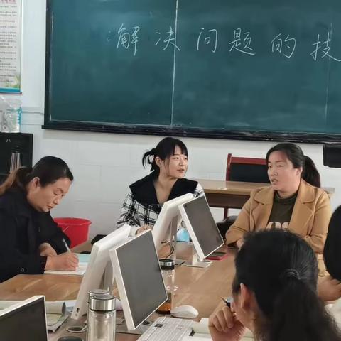 教无止境，学亦有益     ----白马乡张桥教学点小学教研活动