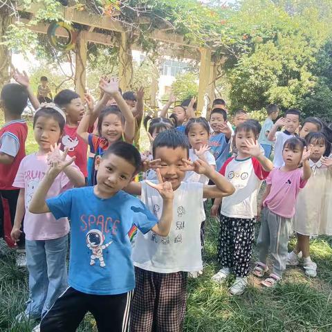小天才幼儿园户外自主游戏---野趣区的快乐