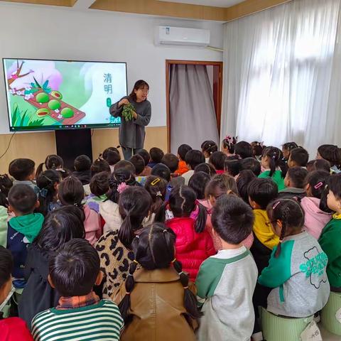 “春雨润于心，清明融于情”——德清县三合幼儿园杨坟园区清明节系列主题活动