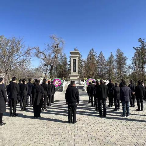 “缅怀:永恒的丰碑”清明祭英烈祭扫主题党日活动