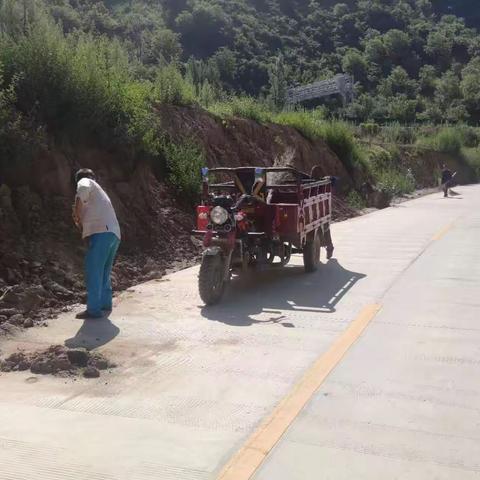 河口镇下坝村人居环境整治进行时