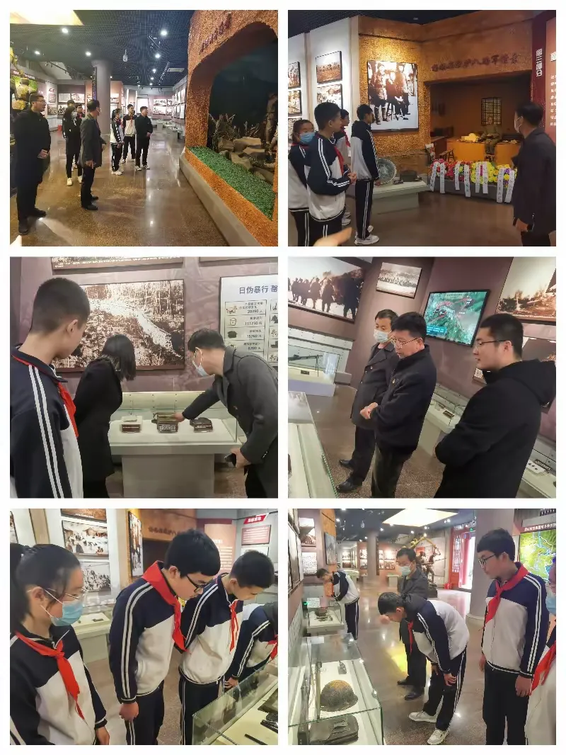 简篇-缅怀革命先烈,弘扬爱国精神——出头岭镇景兴春蕾初级中学清明节祭扫先烈活动