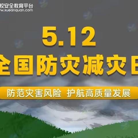 防范灾害风险，护航高质量发展——漳州市芗城区才智幼儿园2023年防灾减灾周宣传