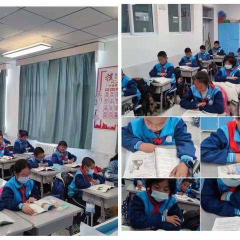 “乘红船直上，点希望光亮”八一中学义务部小学语文读书活动