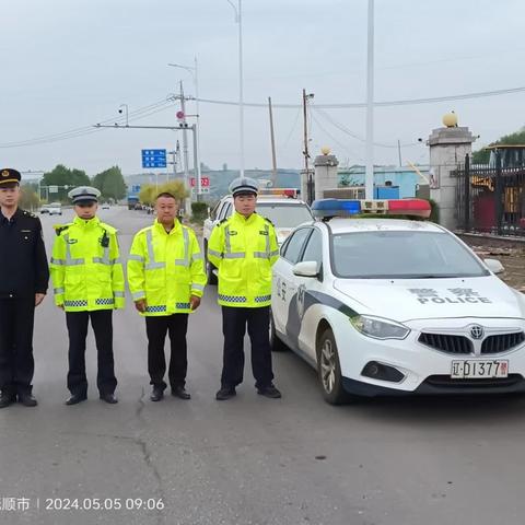 确保“五一”期间道路交通安全，东洲区交通运输局开展联合治超工作