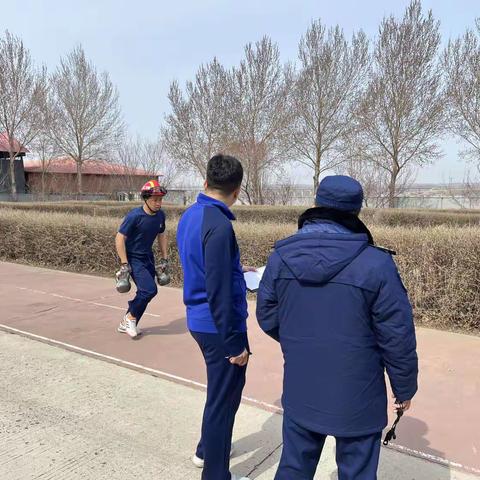 哈尔滨市消防救援支队考核组深入宾县大队开展全员体能考核
