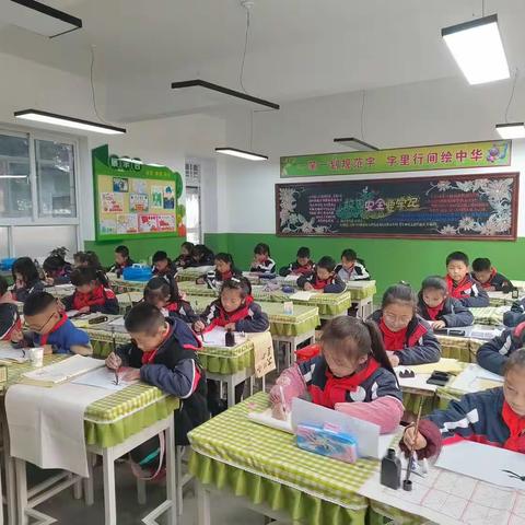 发扬传统、书写童心，­­­­­­——吴家寺小学小蜻蜓书法社团活动总结