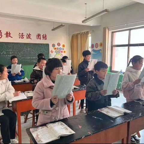 人间四月芳菲尽 此处花开正盛时——天台山镇中心校郑堡小学公开课