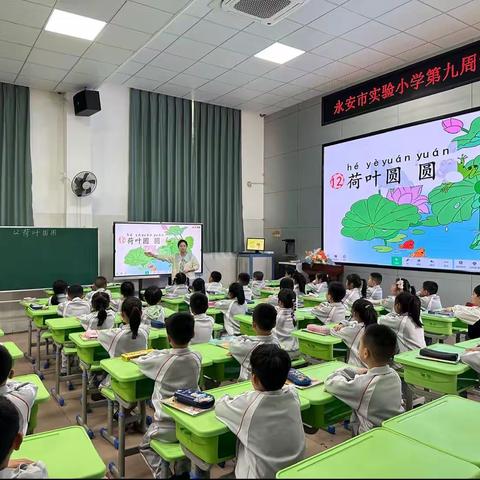 荷叶圆圆，热情燃燃——记永安实验小学语文教研活动