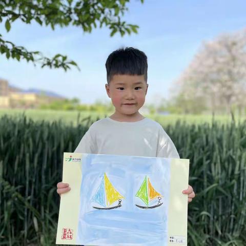 乐哈哈国际幼儿园【小四班】森林童画课《帆船⛵️竞技》