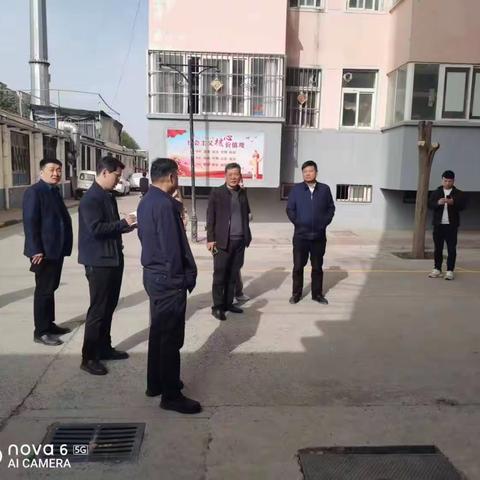 县委常委、常务副县长谢睿检查指导洛书小区全国文明城市创建工作