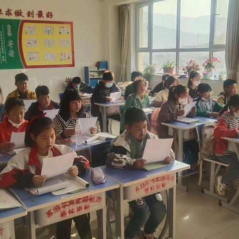 经典伴我成长——大森店小学经典诵读活动纪实