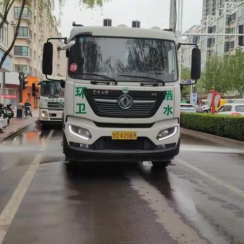 扬尘专项治理  城市道路清洗